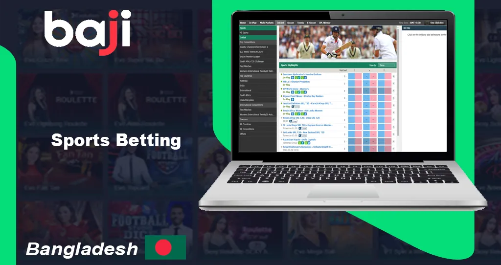 Baji Live Sports Betting