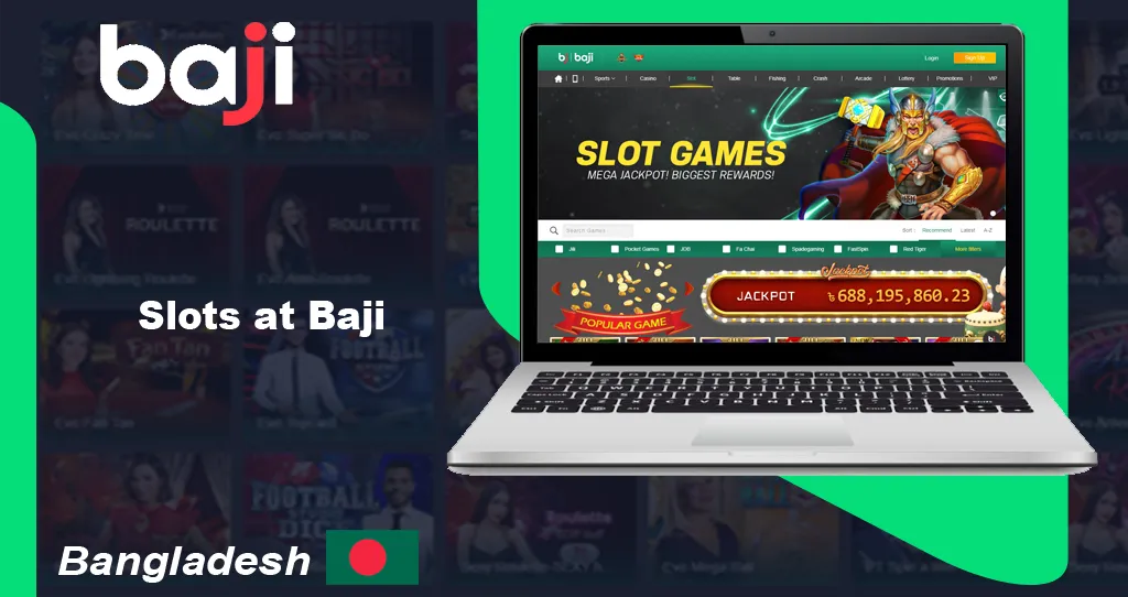 Explore Slots at Baji Live